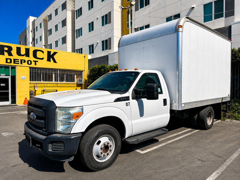 Ford F-350 S.D. Box Truck with Liftgate