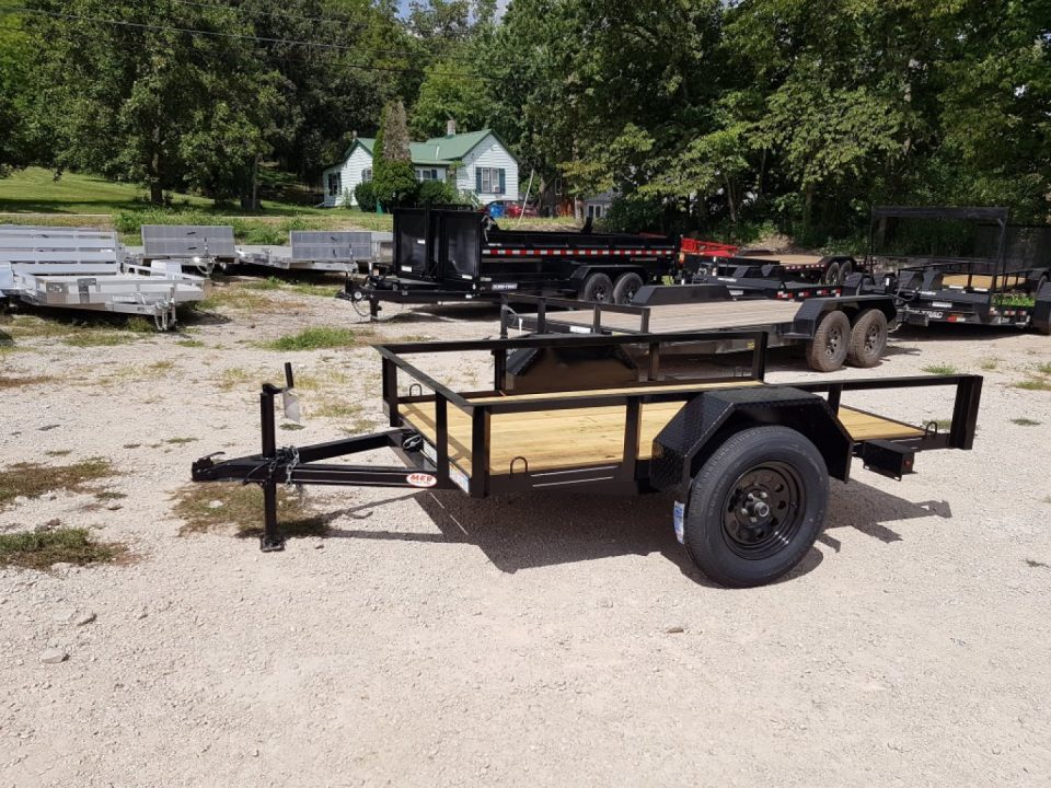 MEB 5x8 Angle Iron Tilt Bed
