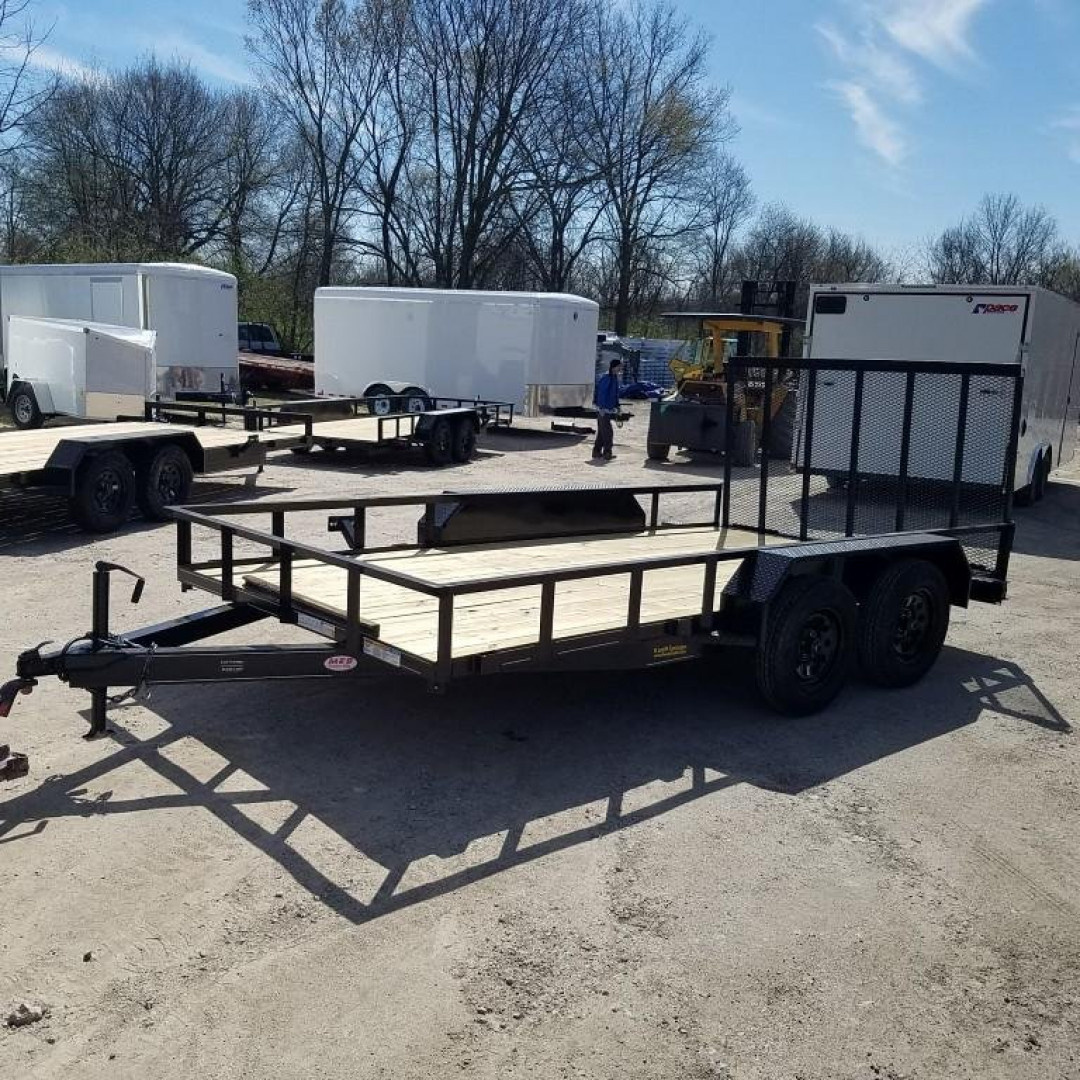 MEB 77x14 Utility Trailer w/Gate